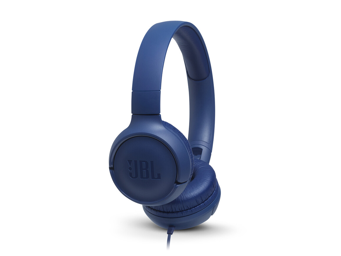 JBL TUNE500, On-Ear Kopfhörer, blau