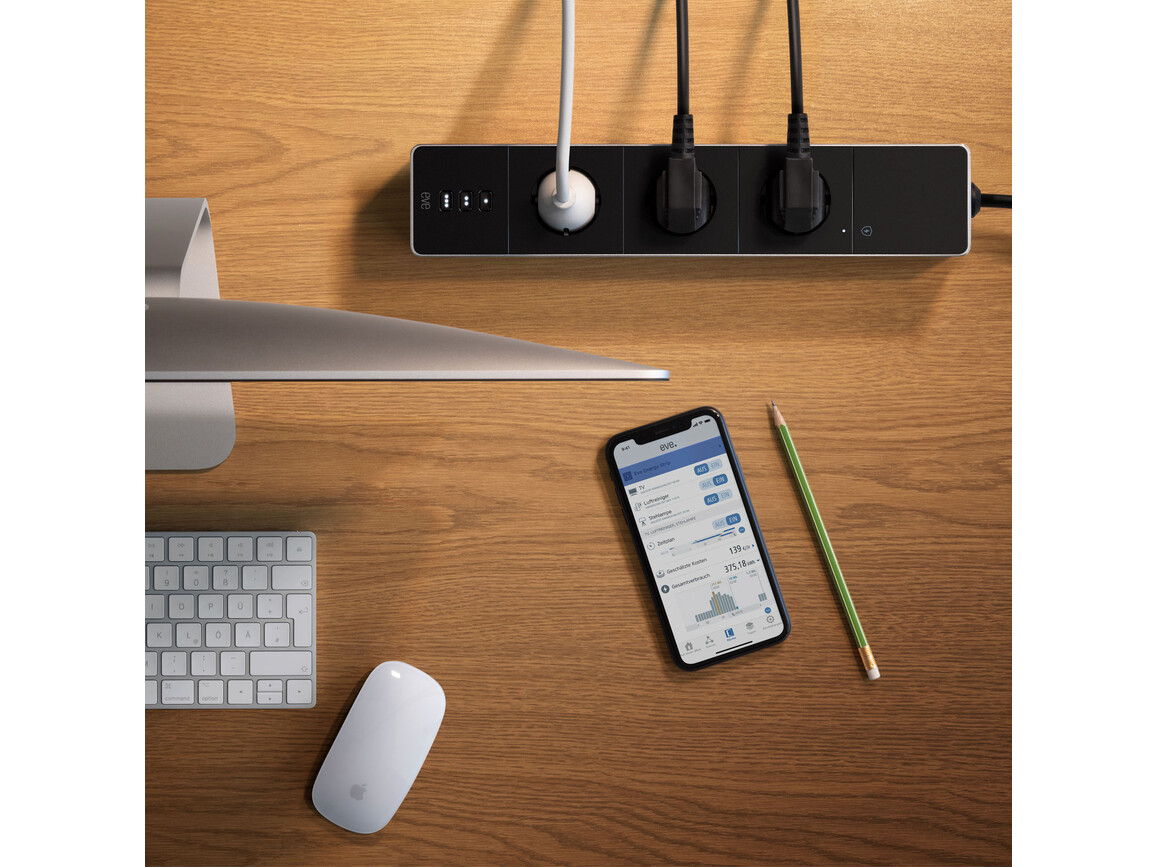 Eve Energy Strip, smarte Steckdosenleiste