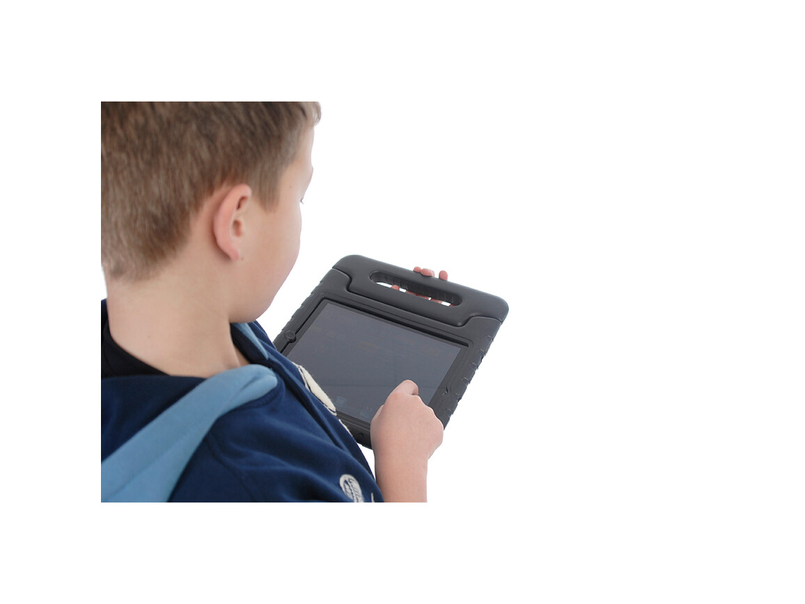 PARAT KidsCover für iPad 10.2" (9/8/7.Gen.) inkl. Schutzglas, schwarz >