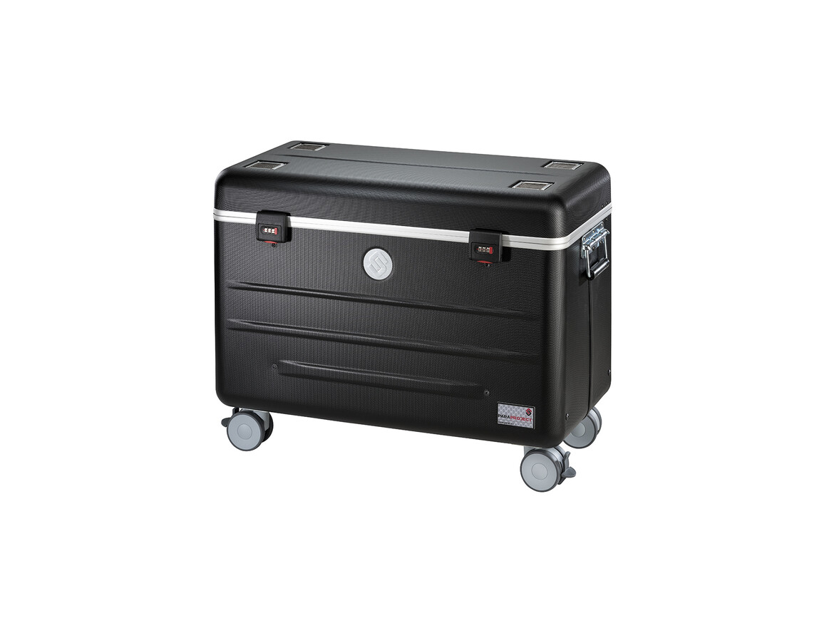 PARAT Case i16 für 16 iPad inkl. LED USB-Lightning Kabel, schwarz