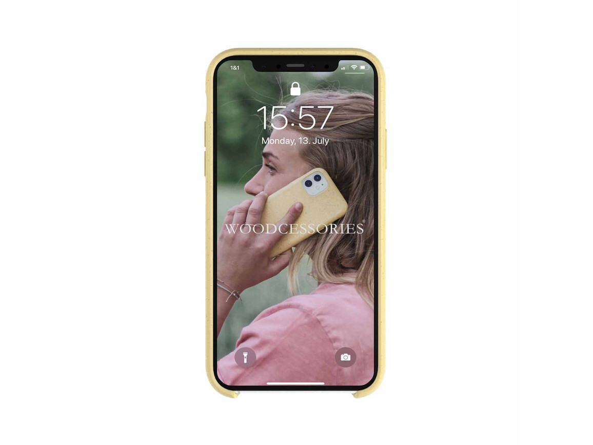 Woodcessories Change Case für iPhone 12 Pro Max, citrus yellow &gt;