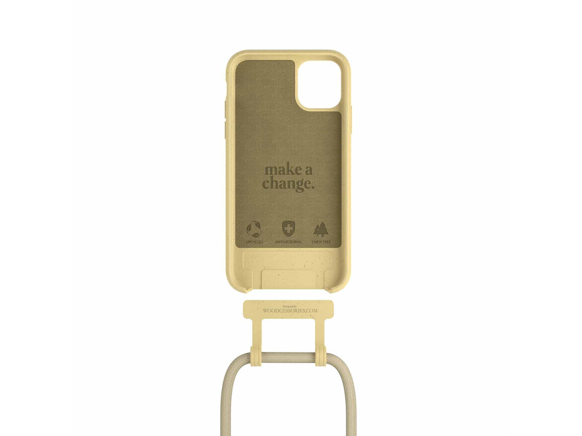 Woodcessories Change Case für iPhone 12 Pro Max, citrus yellow >