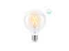 WiZ Clear Tunable White Smarte LED Lampe 60W G95 E27 927-65 CL TW 1PF/6