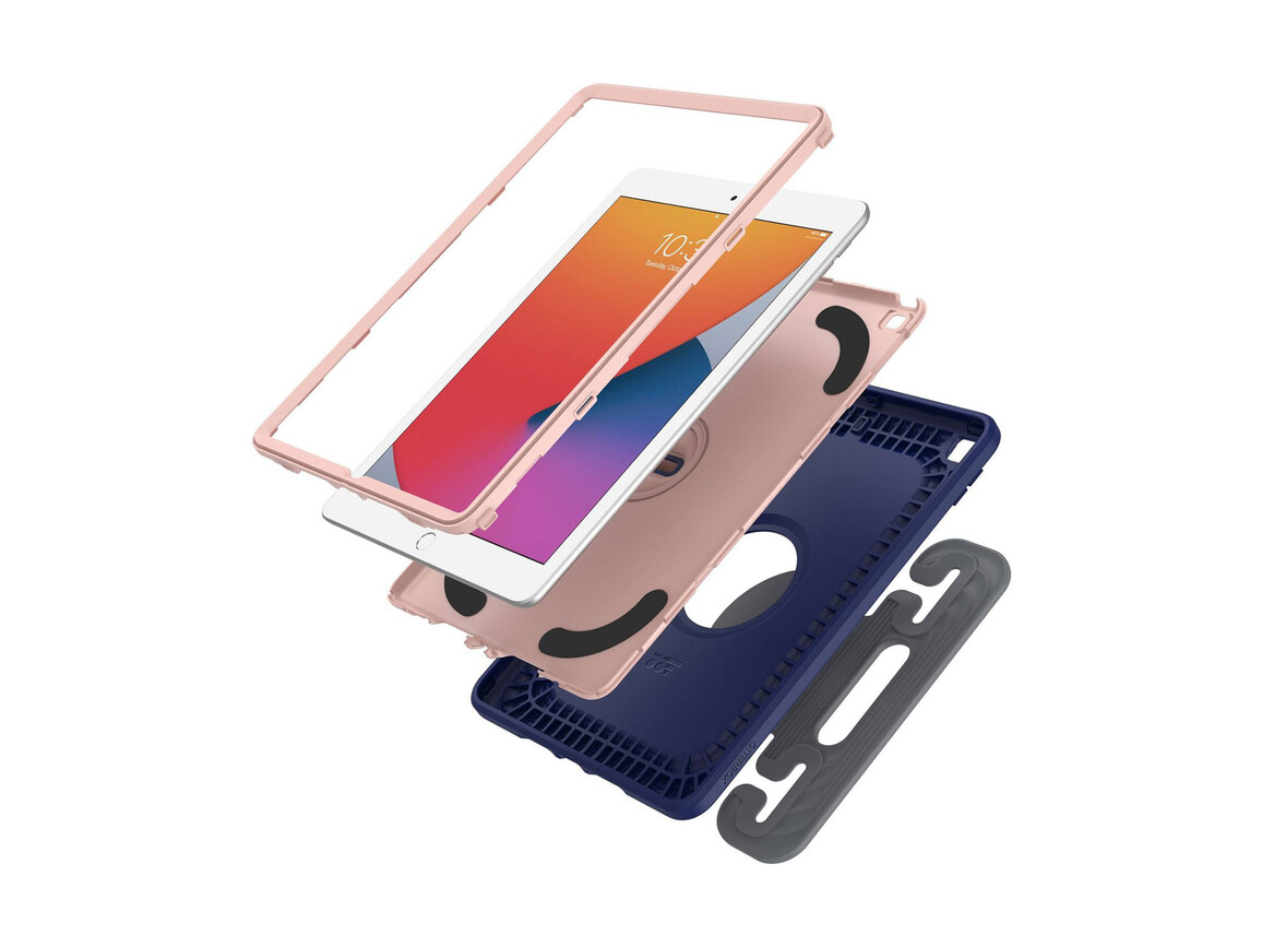 Otterbox EZGrab Kindercover für iPad 10.2&quot; (9/8/7.Gen.), dunkelblau&gt;