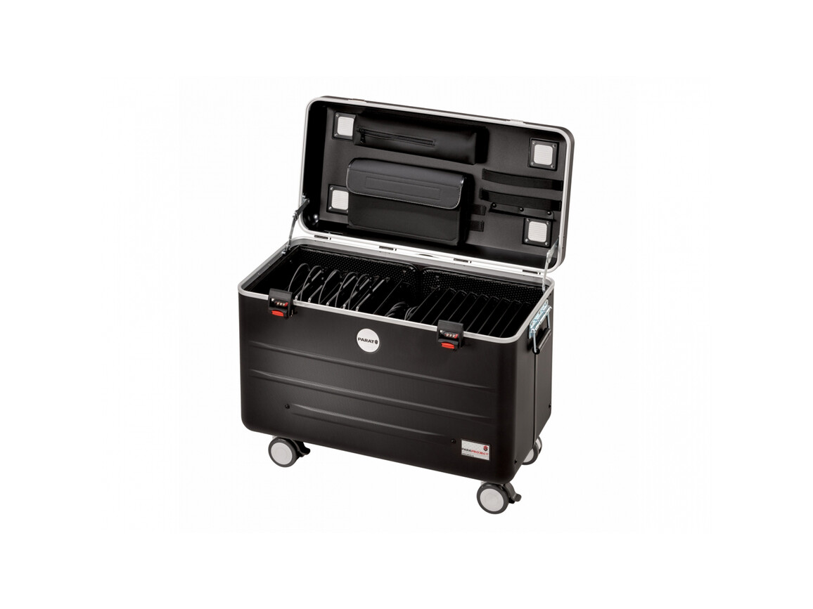 PARAT Case TC20, TwinCharge, inkl. USB-C auf Type-C Kabel, schwarz