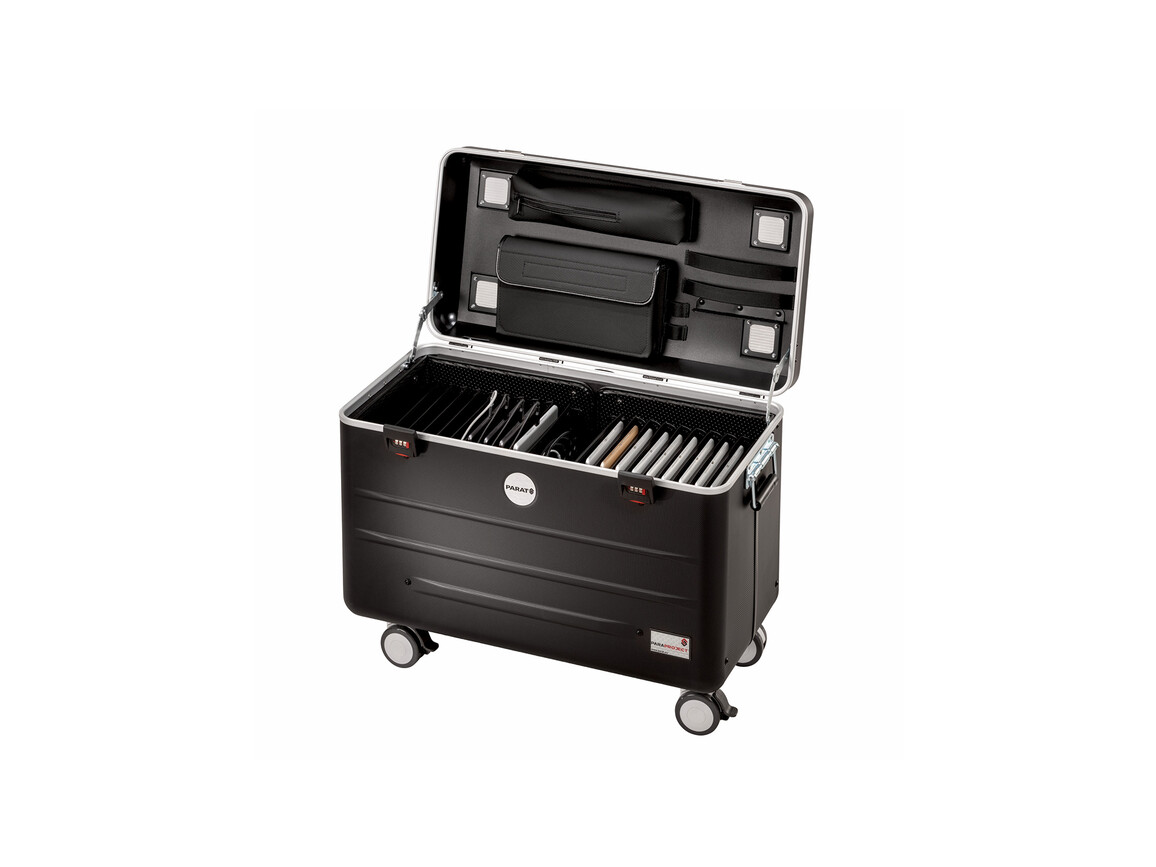 PARAT Case TC20, TwinCharge, USB-C, ohne Kabel, schwarz
