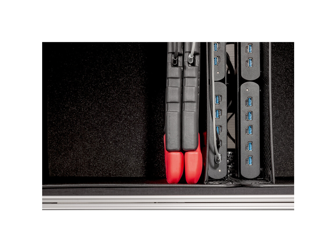 PARAT Case TC20 EDUCOVER®+/KidsCover, TwinCharge, ohne Kabel(ohne iPad Case,) schwarz