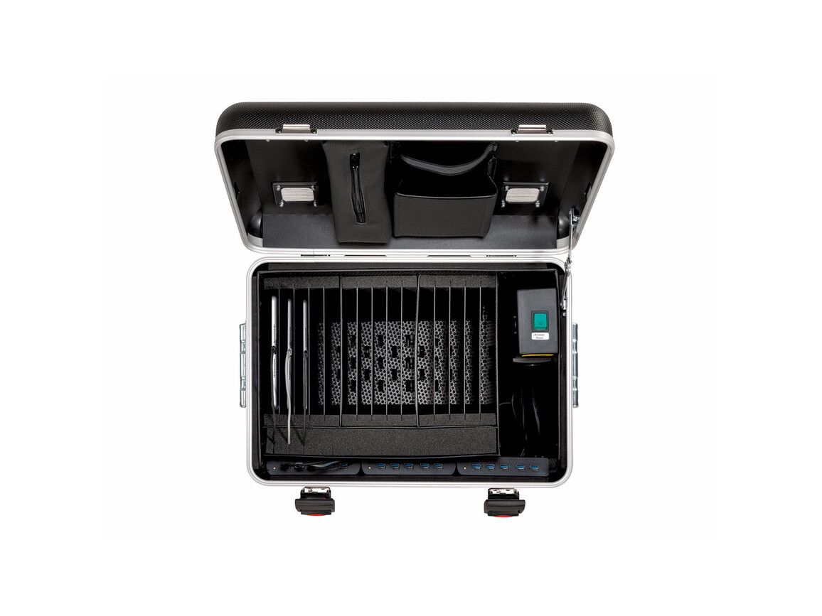 PARAT Case TC15 Plus, TwinCharge, USB-C, ohne Kabel, schwarz