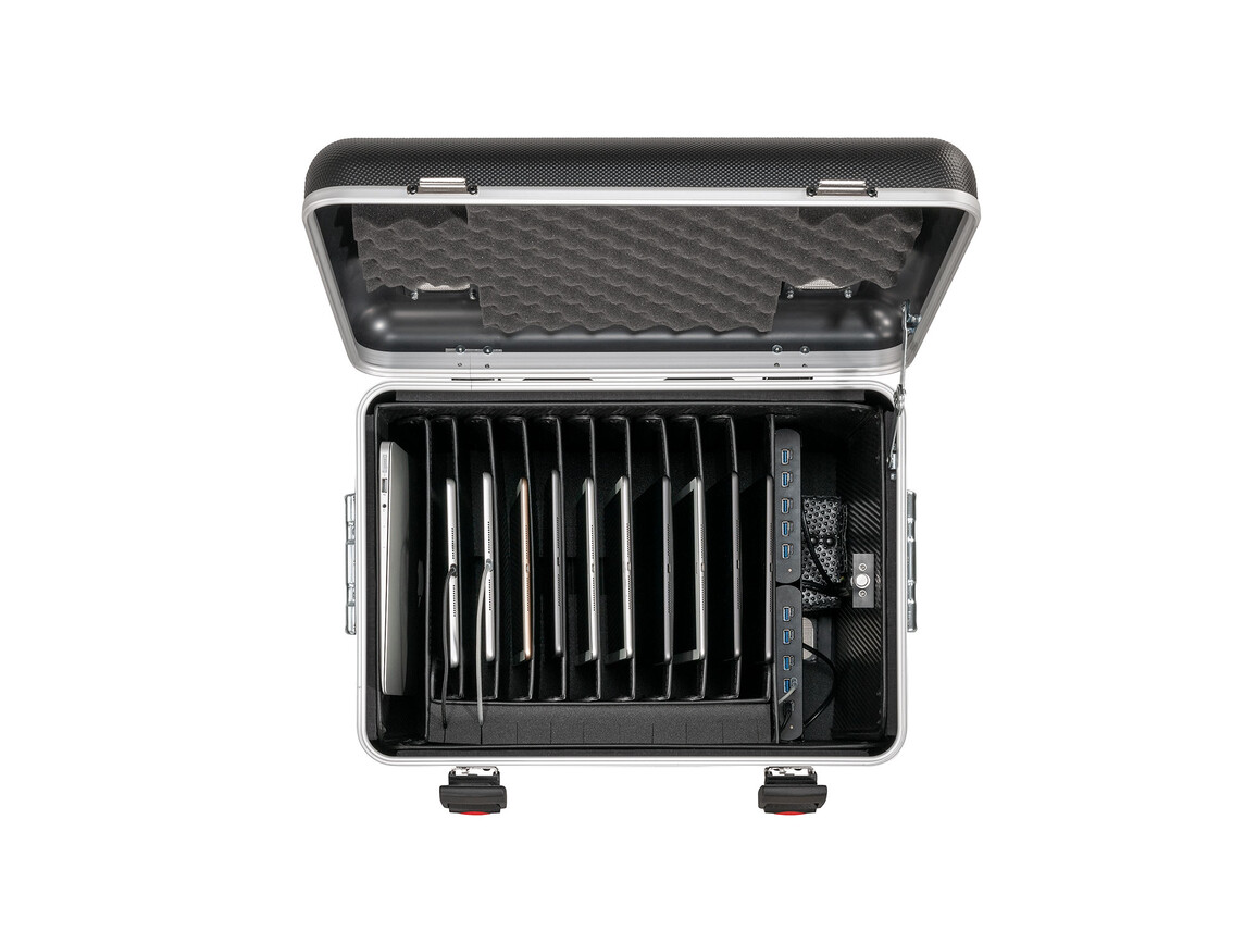 PARAT Case TC10, TwinCharge, USB-C, ohne Kabel, schwarz