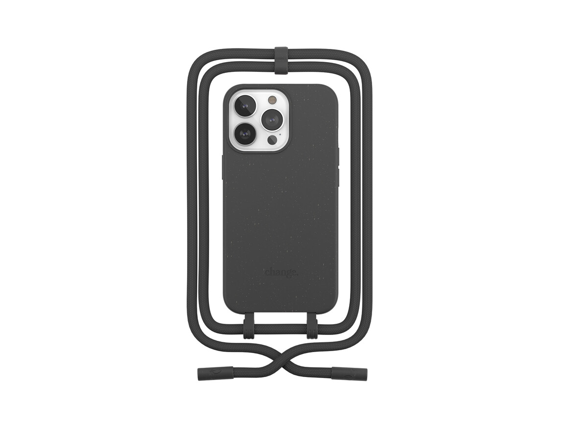 Woodcessories Change Case für iPhone 13 Pro, schwarz>