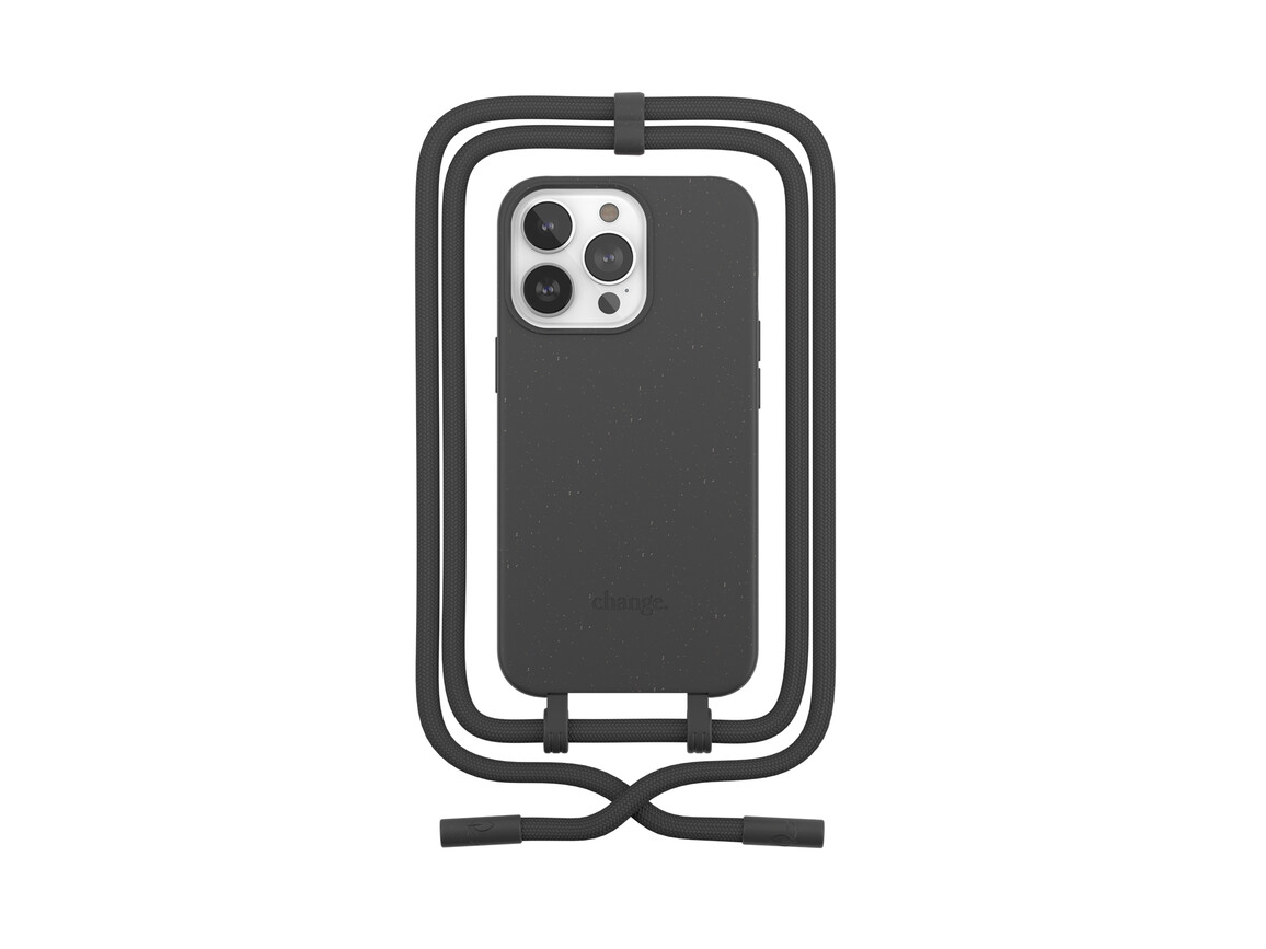 Woodcessories Change Case für iPhone 13 Pro Max, schwarz>