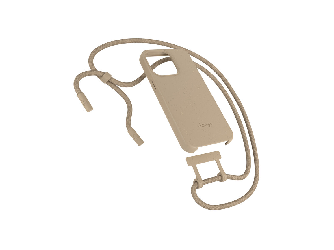 Woodcessories Change Case für iPhone 13 Pro Max, taupe&gt;