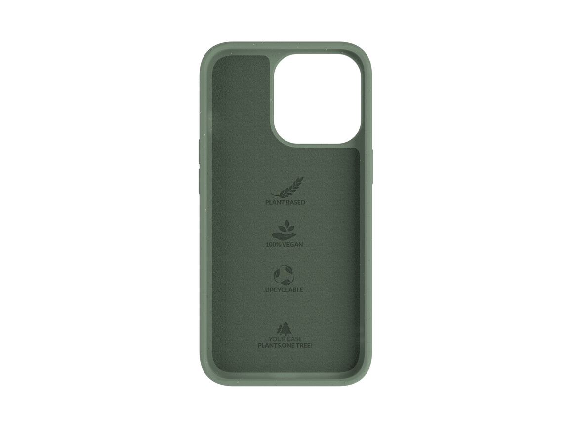 Woodcessories Bio Case antimikrobiell für iPhone 13 Pro Max, grün>
