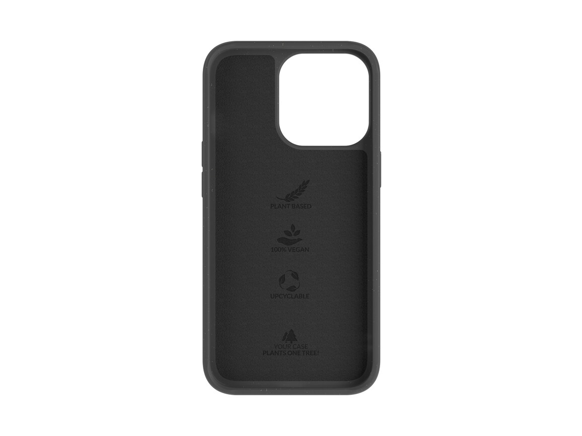 Woodcessories Bio Case antimikrobiell für iPhone 13 Pro, schwarz>