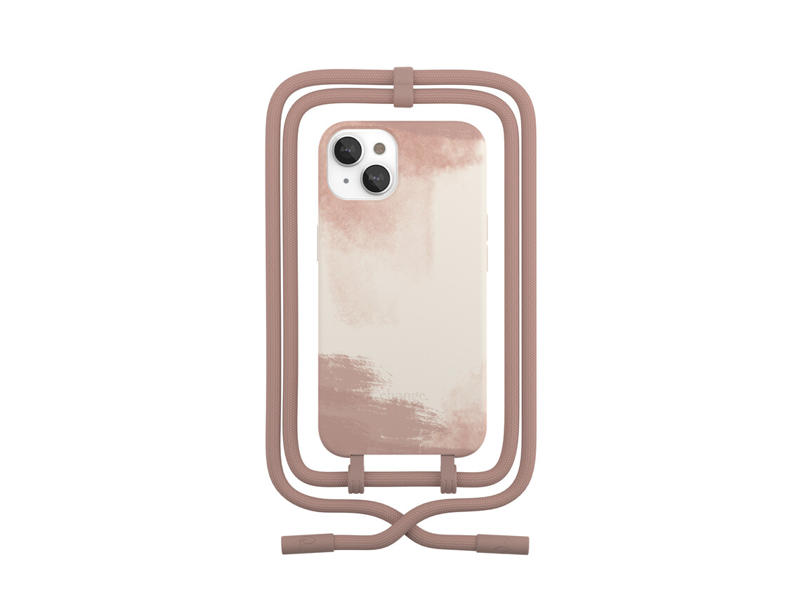 Woodcessories Change Case Batik für iPhone 13 mini, ziegel rot&gt;