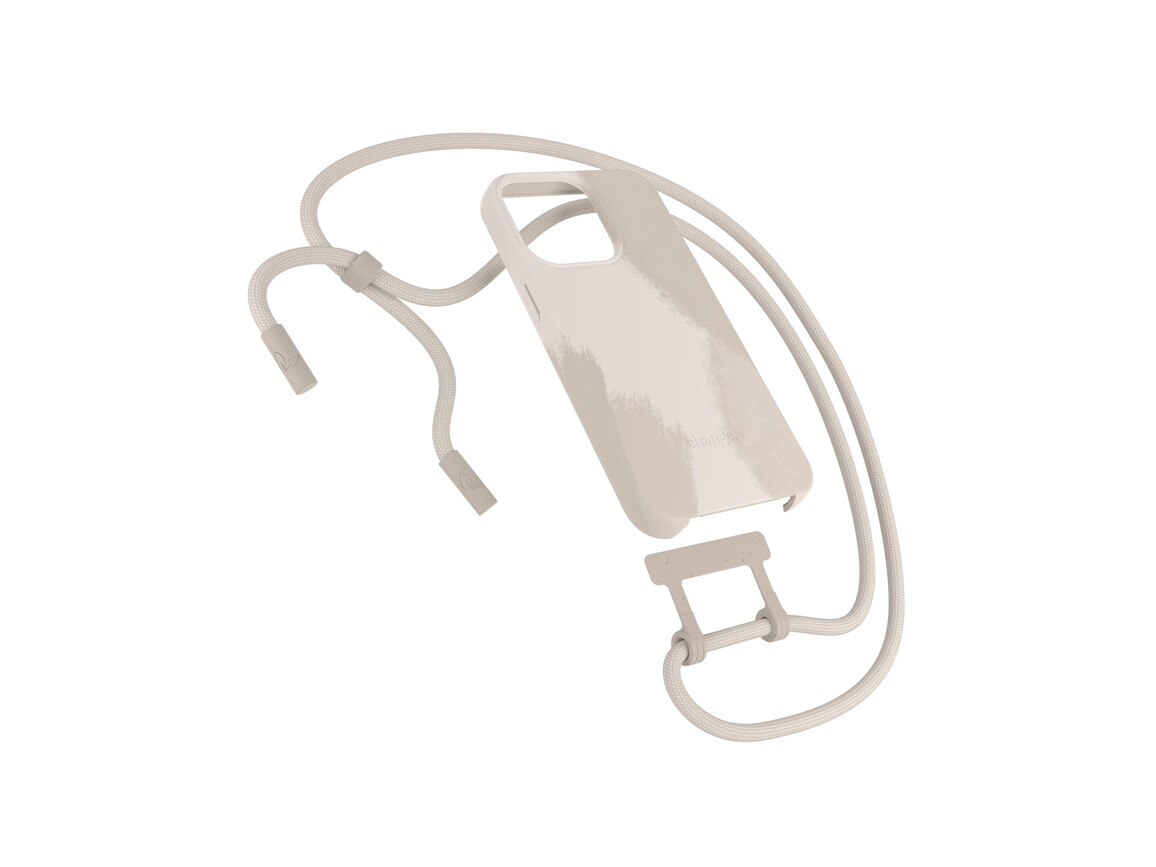 Woodcessories Change Case Batik für iPhone 13 Pro Max, creme weiß&gt;