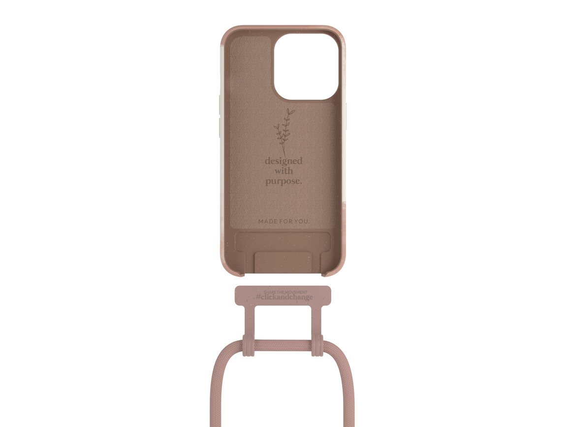 Woodcessories Change Case Batik für iPhone 13 Pro Max, ziegel rot&gt;