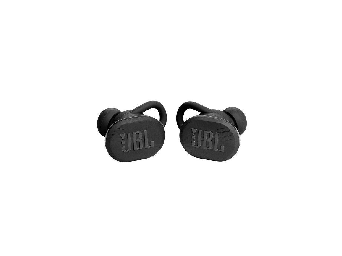 JBL Endurance Race, wasserdichter kabelloser In-Ear Bluetooth-Kopfhörer, schwarz >