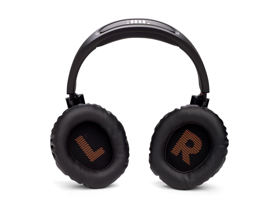 JBL Quantum 350, Kabelloses Over-Ear-Gaming-Headset, schwarz