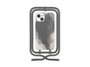 Woodcessories Change Case Batik für iPhone 13, grau>