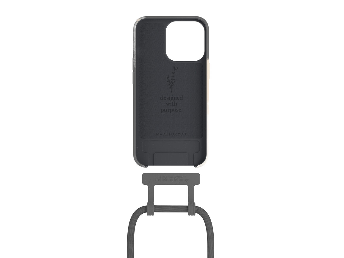 Woodcessories Change Case Batik für iPhone 13 Pro, grau&gt;