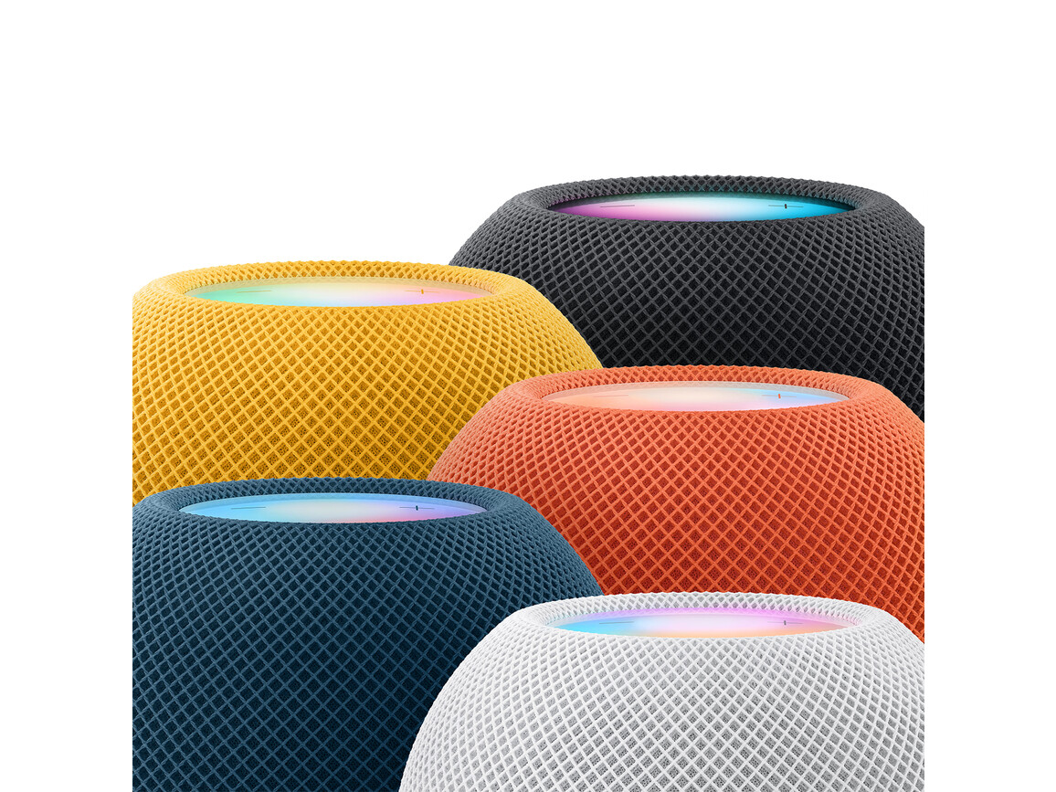 HomePod mini, orange