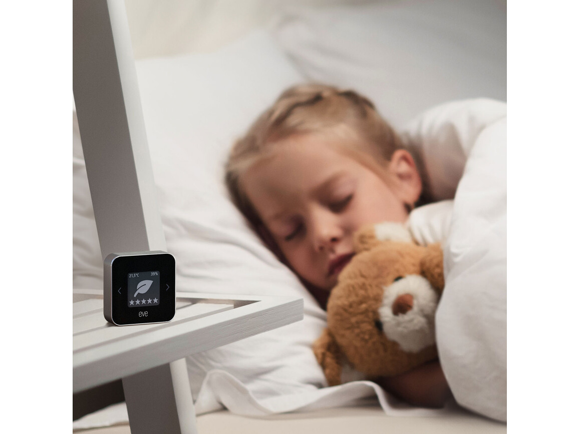 Eve Room, Raumklima- &amp; Luftqualitäts-Monitor