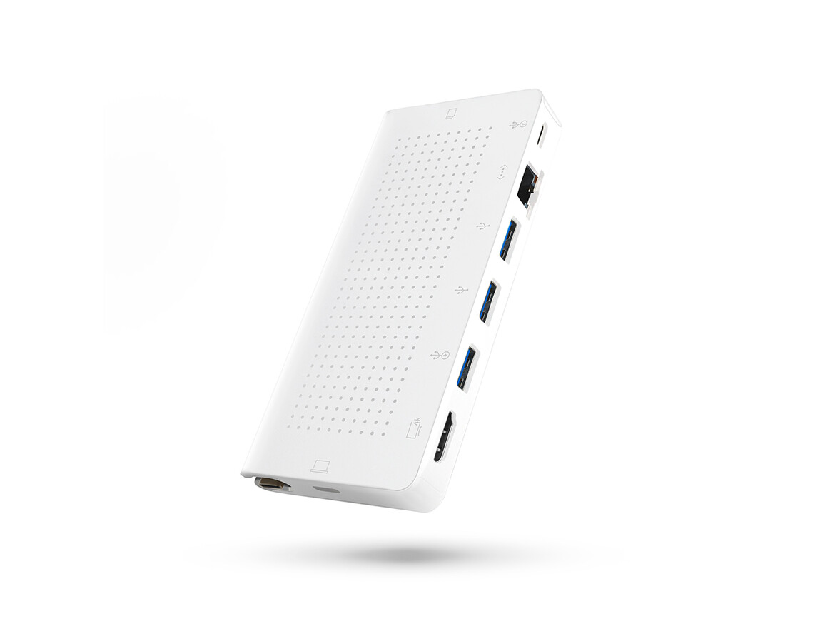 Twelve South StayGo USB-C Hub, weiss