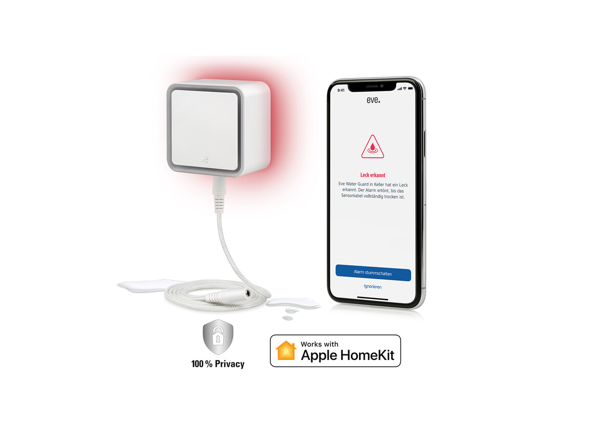 Eve Water Guard, Smarter Wassermelder Eve Water Guard, Smarter Wassermelder