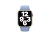 Apple Watch 42/44/45 mm Sportarmband, dunstblau, S/M, M/L