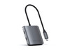 Satechi Aluminium 4-Port USB-C Hub, space grau