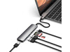 Satechi Type-C USB Passthrough HDMI Hub V2, space grau