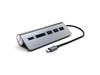Satechi Type-C Aluminium USB Hub &amp; Card Reader, space grau