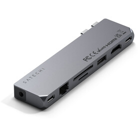 Satechi Pro Hub Max, space grau