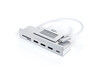 Satechi USB-C Clamp Hub für iMac 24", silber > Satechi USB-C Clamp Hub für iMac 24", silber >
