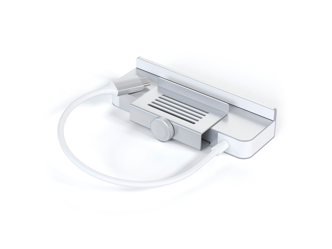 Satechi USB-C Clamp Hub für iMac 24", silber > Satechi USB-C Clamp Hub für iMac 24", silber >