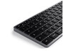 Satechi Slim W3 USB-C Wired Keyboard, dt., space grau Satechi Slim W3 USB-C Wired Keyboard, dt., space grau