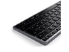 Satechi Slim X1 Bluetooth Keyboard, dt., space grau