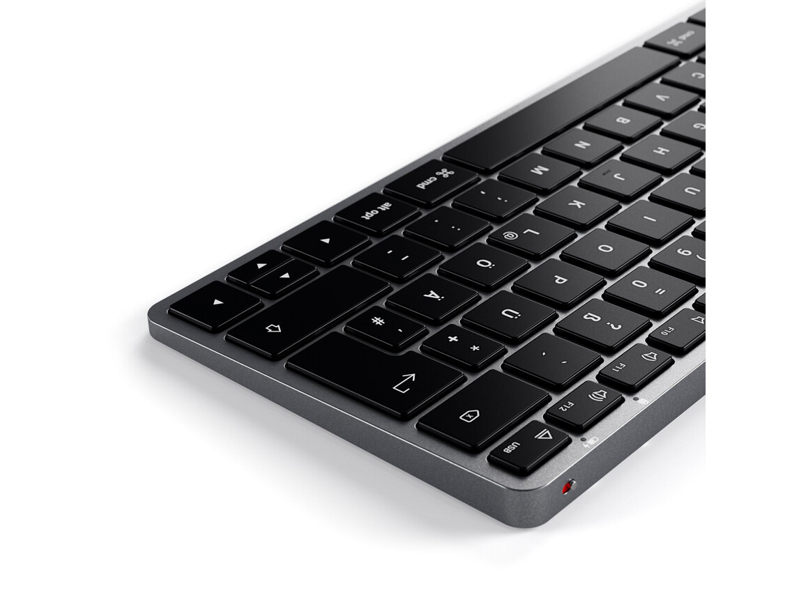 Satechi Slim X1 Bluetooth Keyboard, dt., space grau