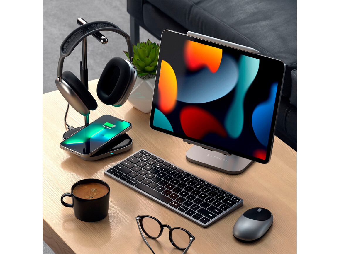 Satechi Slim X1 Bluetooth Keyboard, dt., space grau