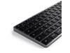 Satechi Slim X3 Bluetooth Keyboard, dt., space grau