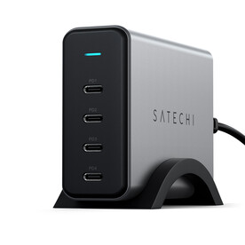 Satechi 4-Port USB-C PD GaN 165W Charger, space grau