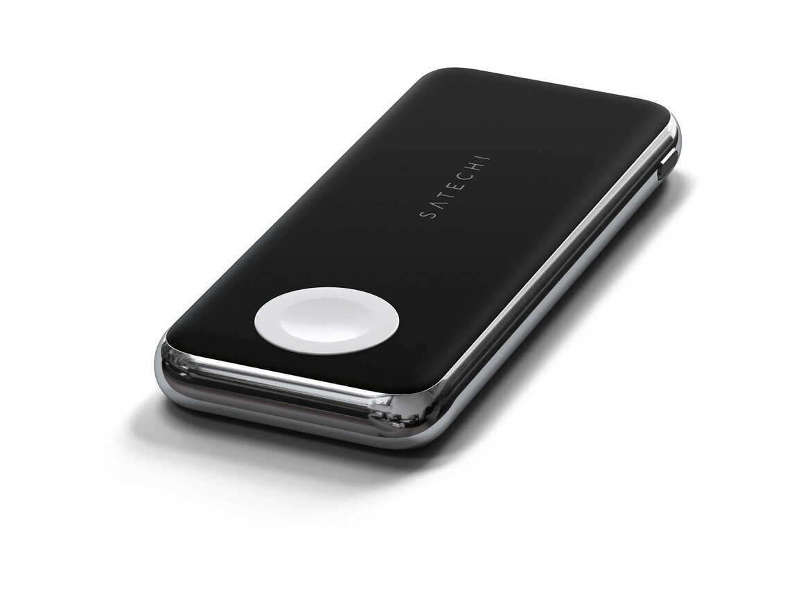 Satechi Quatro Wireless Power Bank 10000 mAh, schwarz Satechi Quatro Wireless Power Bank 10000 mAh, schwarz