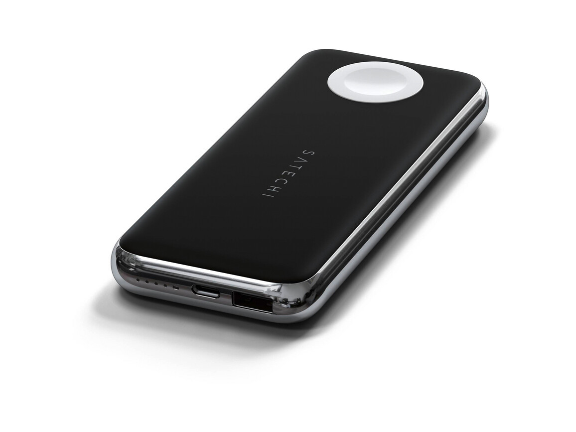 Satechi Quatro Wireless Power Bank 10000 mAh, schwarz Satechi Quatro Wireless Power Bank 10000 mAh, schwarz
