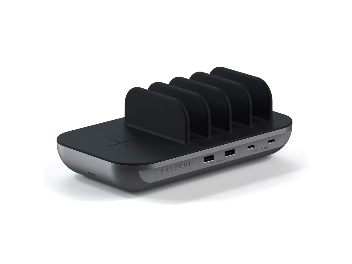 Satechi Multi-Device Charging Station und Wireless Charging Dock5 Satechi Multi-Device Charging Station und Wireless Charging Dock5