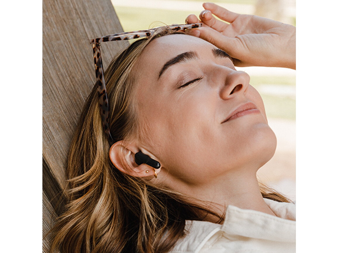 JBL Tune Flex kabelloser In-Ear Kopfhörer, schwarz
