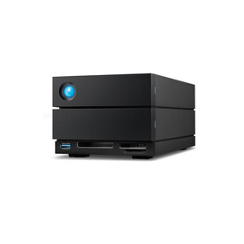 LaCie 2big Dock v2 Thunderbolt 3 Hardware RAID, 20TB
