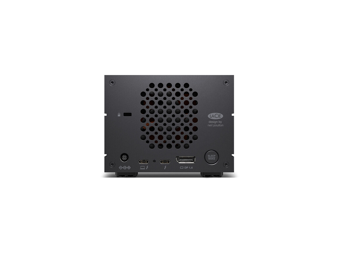 LaCie 2big Dock v2 Thunderbolt 3 Hardware RAID, 20TB