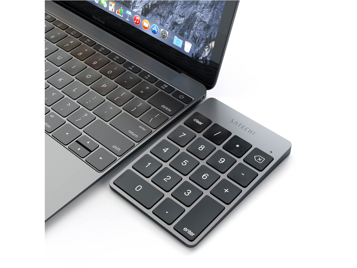 Satechi Slim Wireless Keypad, space grau