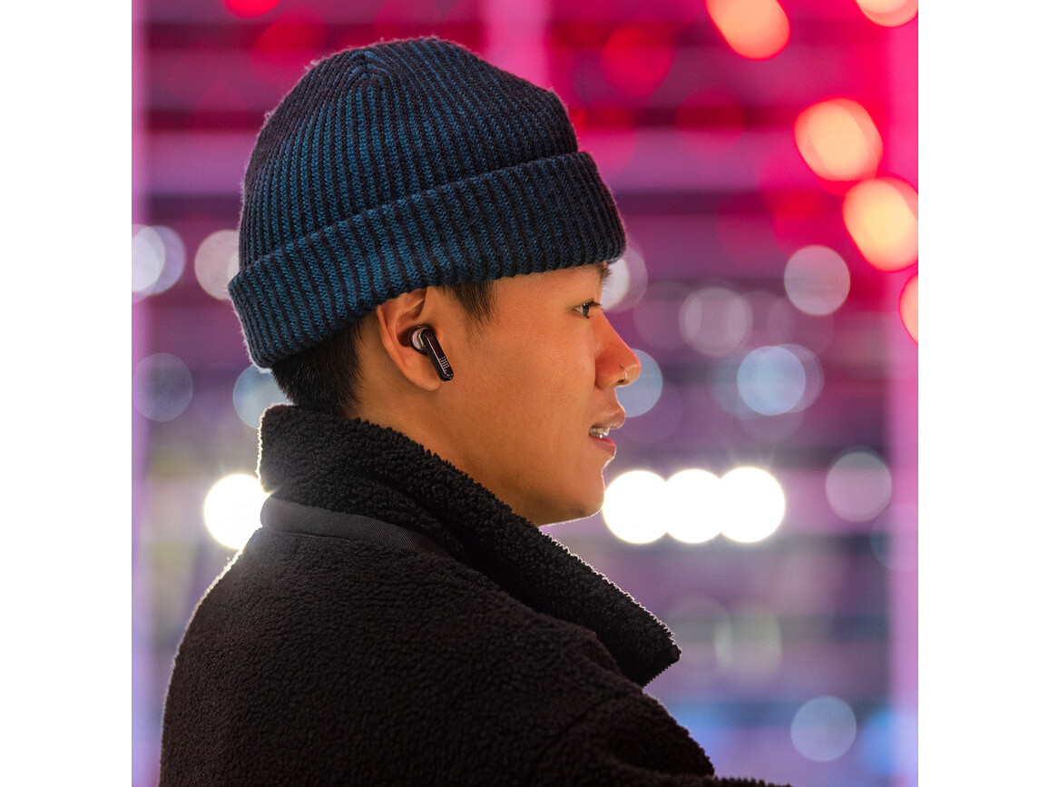 JBL Tune FLEX GHOST TWS, kabelloser In-Ear Bluetooth Kopfhörer, schwarz